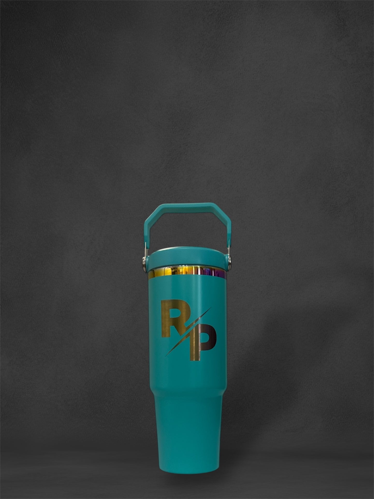 30oz Rainbow Plated Tumbler