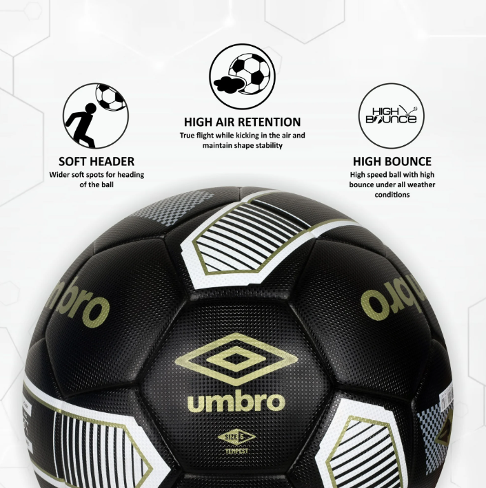 Umbro NFHS Match Certified Tempest Soccer Ball