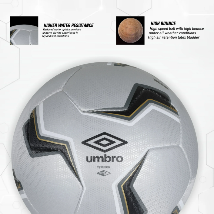 Umbro Typhoon Match Soccer Ball – NFHS Certified