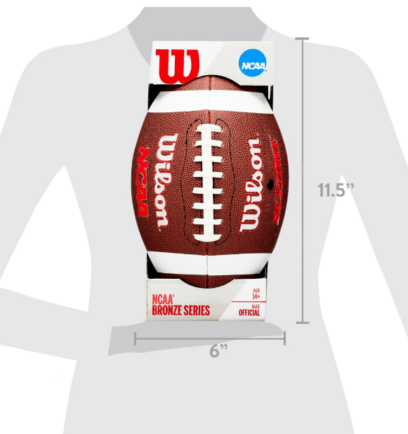 Wilson NCAA Red Zone Football