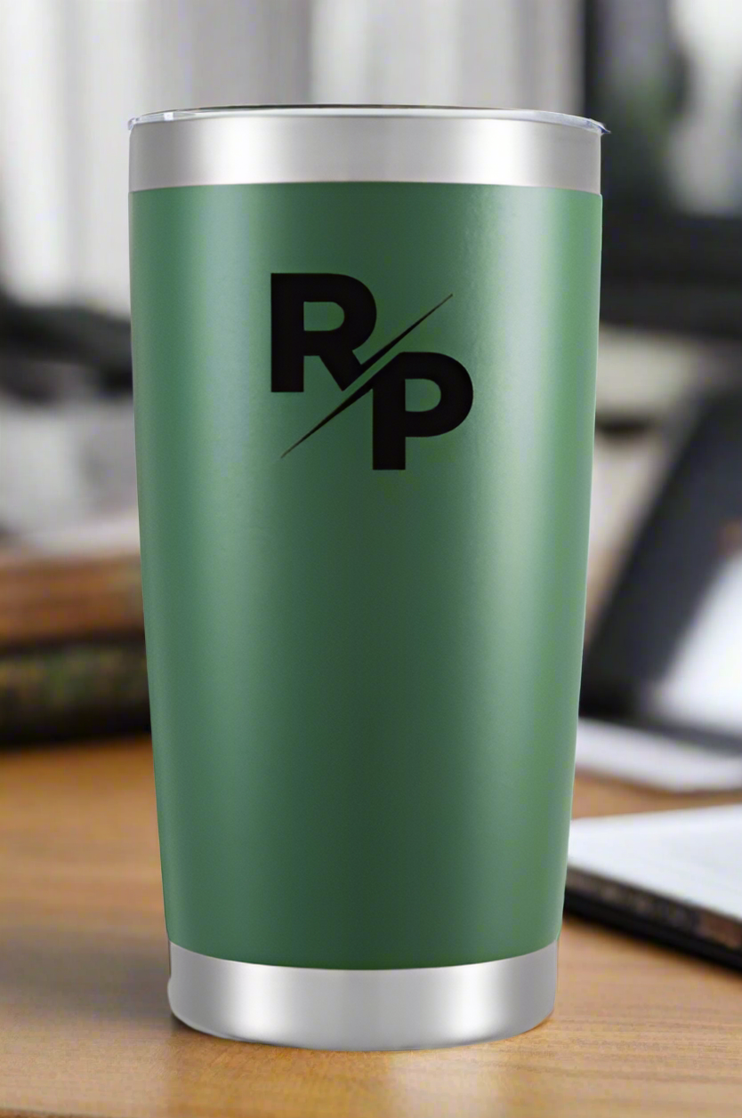 20oz Tumbler with Stainless Steel Straw