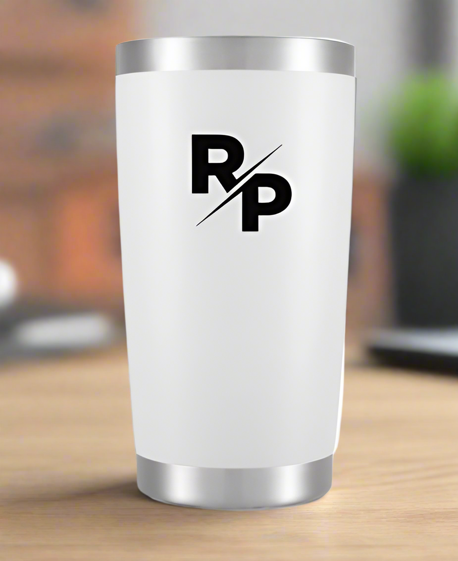 20oz Tumbler with Stainless Steel Straw
