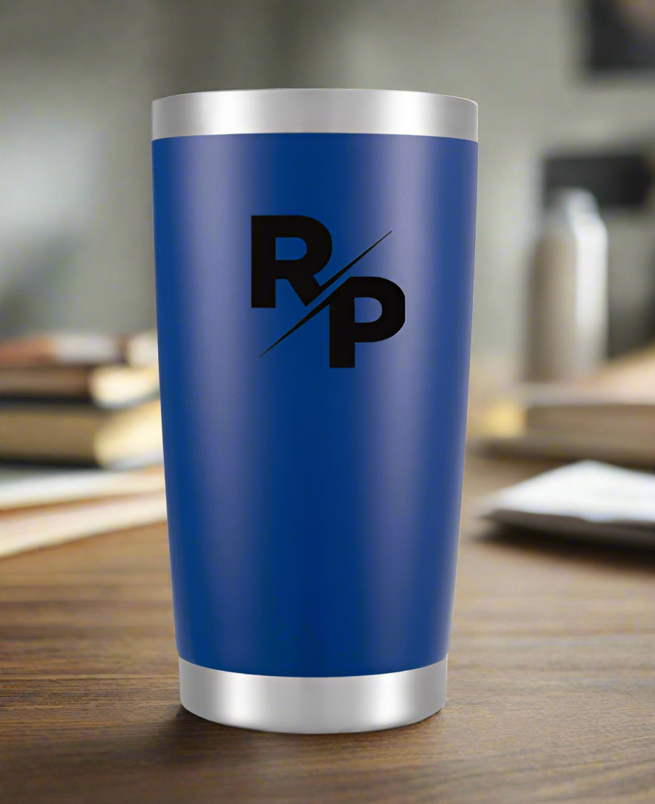 20oz Tumbler with Stainless Steel Straw