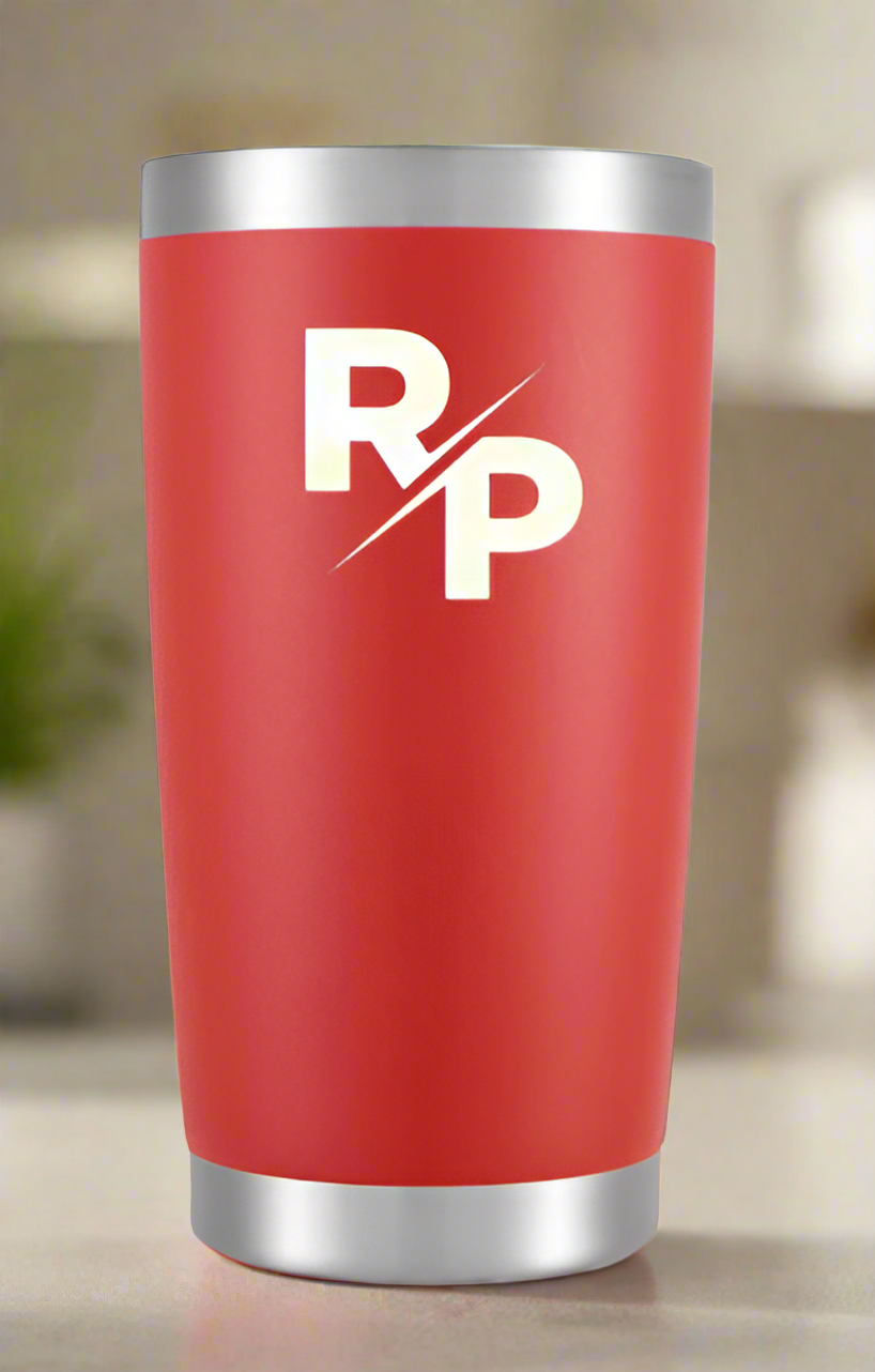 20oz Tumbler with Stainless Steel Straw