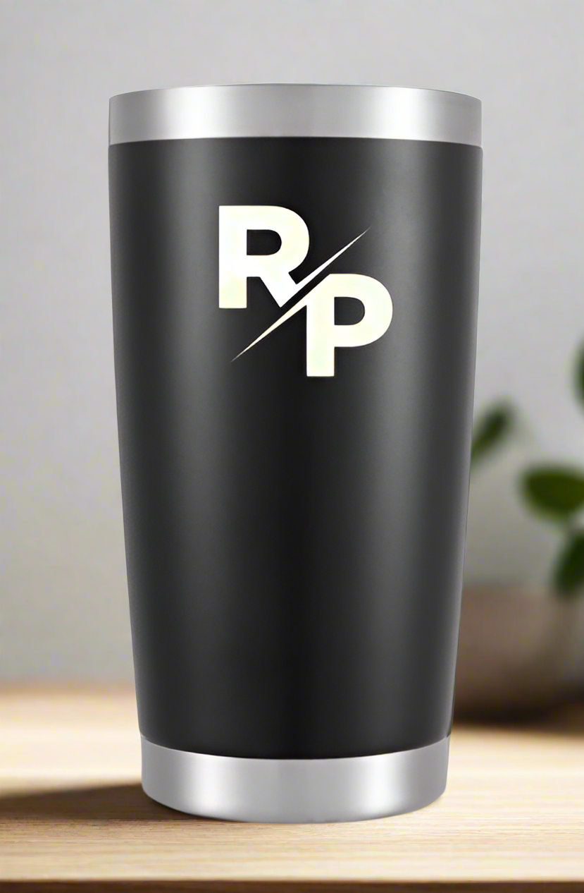 20oz Tumbler with Stainless Steel Straw