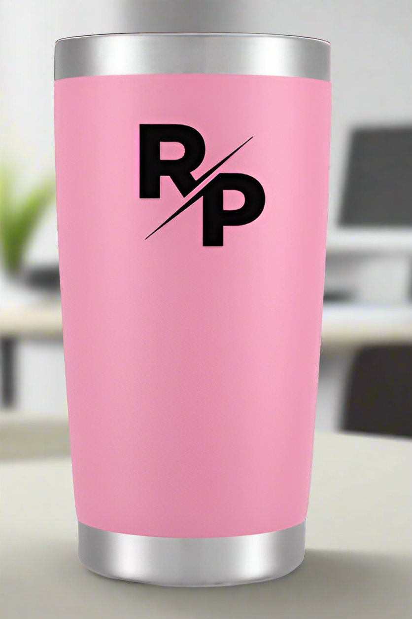 20oz Tumbler with Stainless Steel Straw