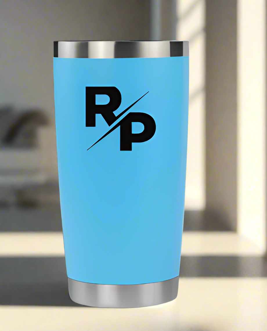 20oz Tumbler with Stainless Steel Straw