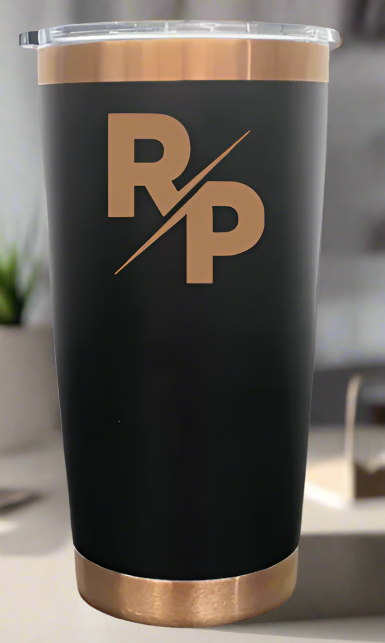 20oz Copper Plated Tumbler