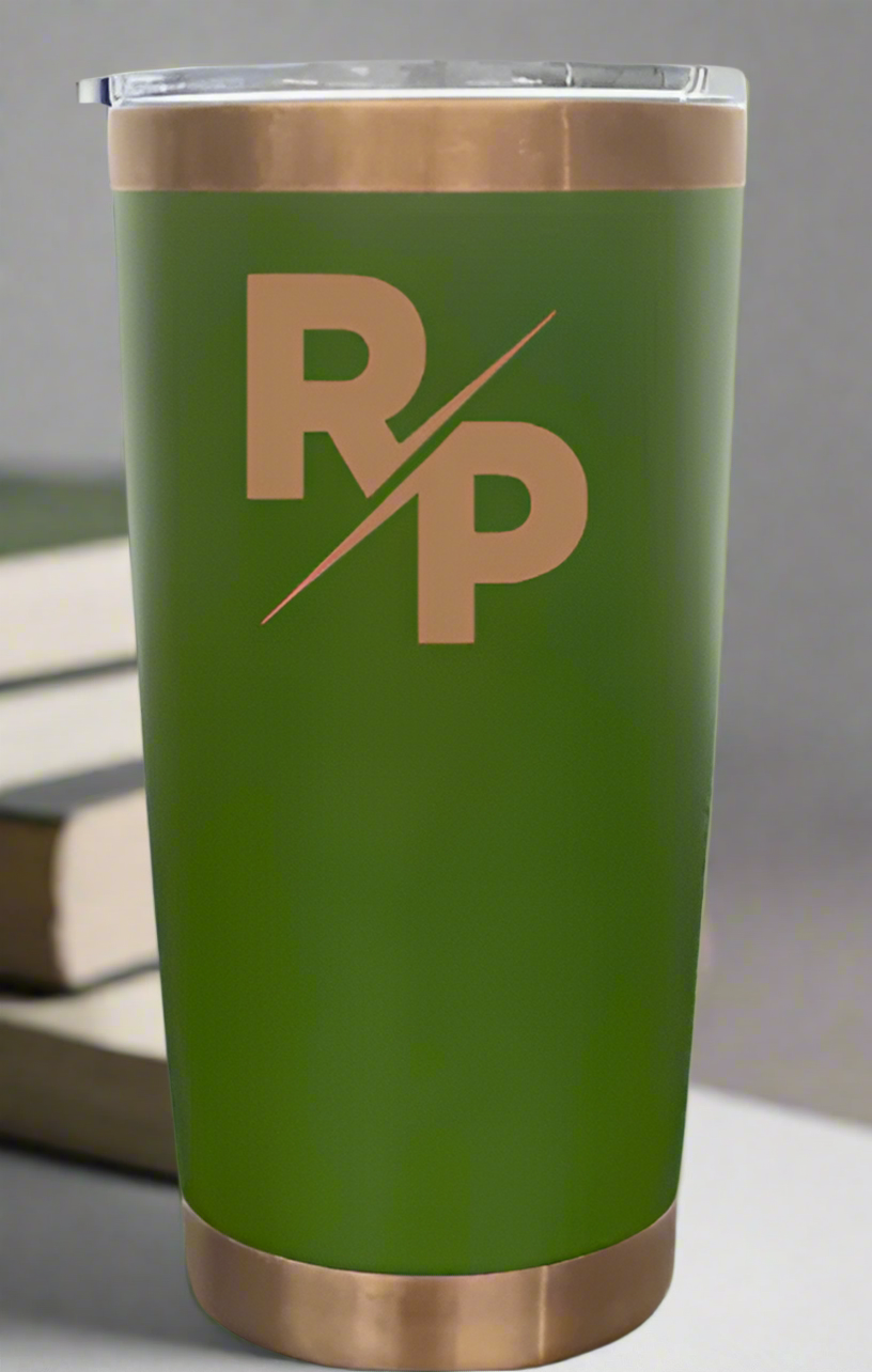20oz Copper Plated Tumbler